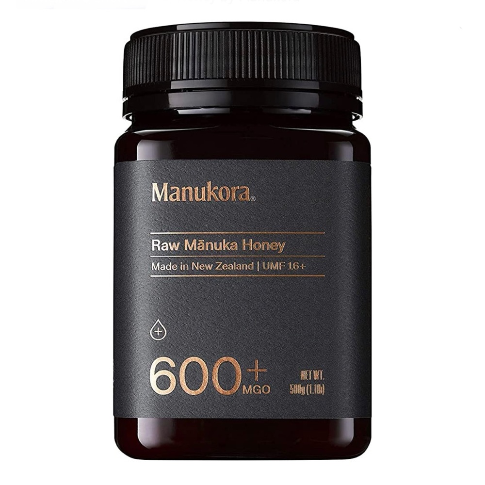 Manukora UMF 16+/MGO 600+ Raw Mānuka Honey (500g/1.1lb) Authentic Non-GMO